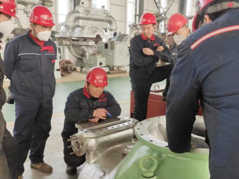  2023年2月份生产培训现场